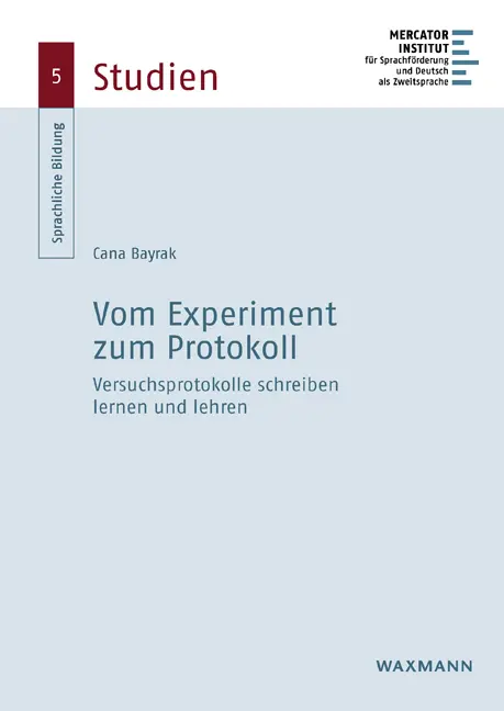 Cover: 9783830942290 | Vom Experiment zum Protokoll | Cana Bayrak | Taschenbuch | 212 S.