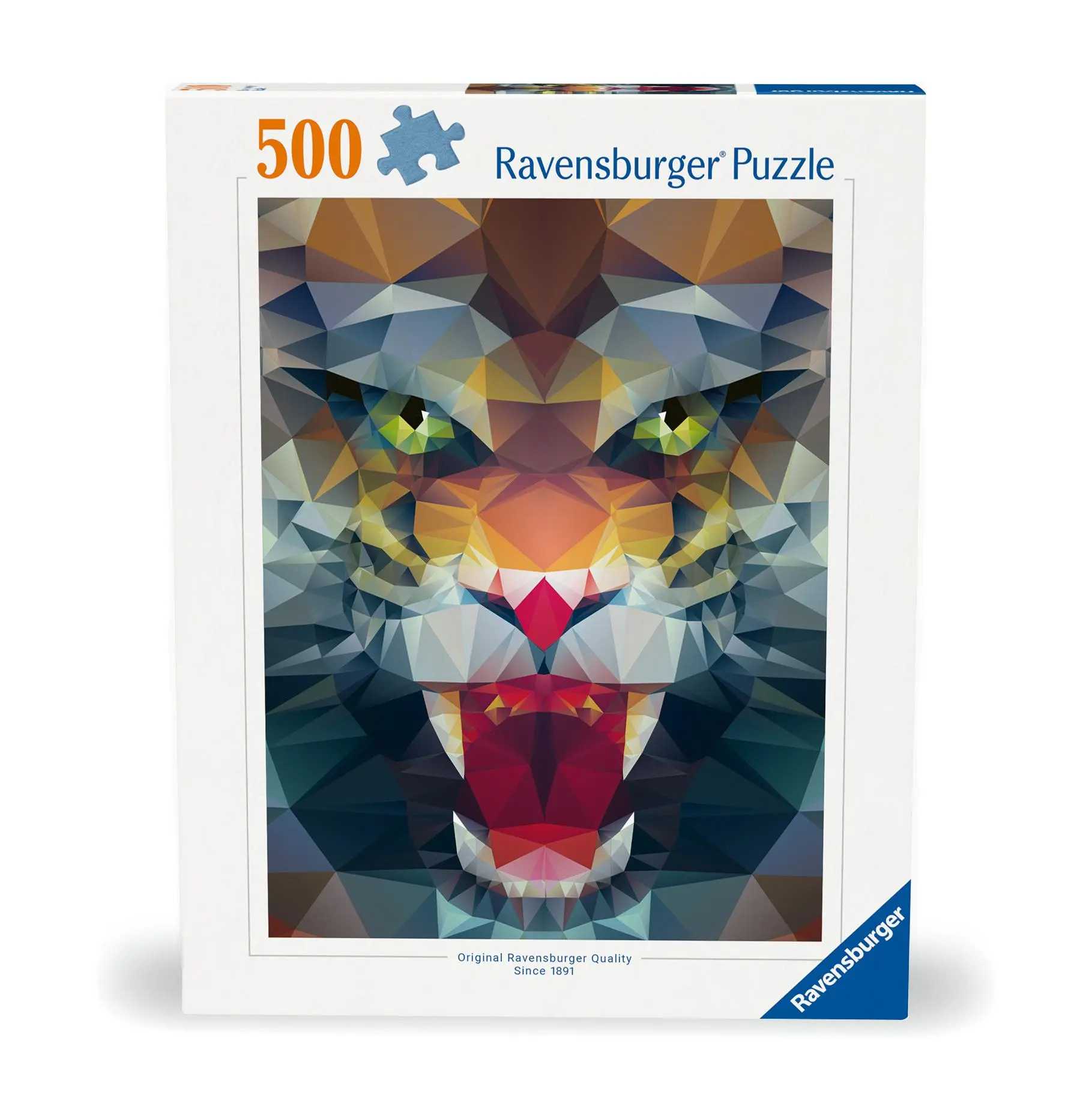 Cover: 4005555002390 | Erwachsenenpuzzle 500 Teile - Löwe aus Polygonen | Spiel | 12000239