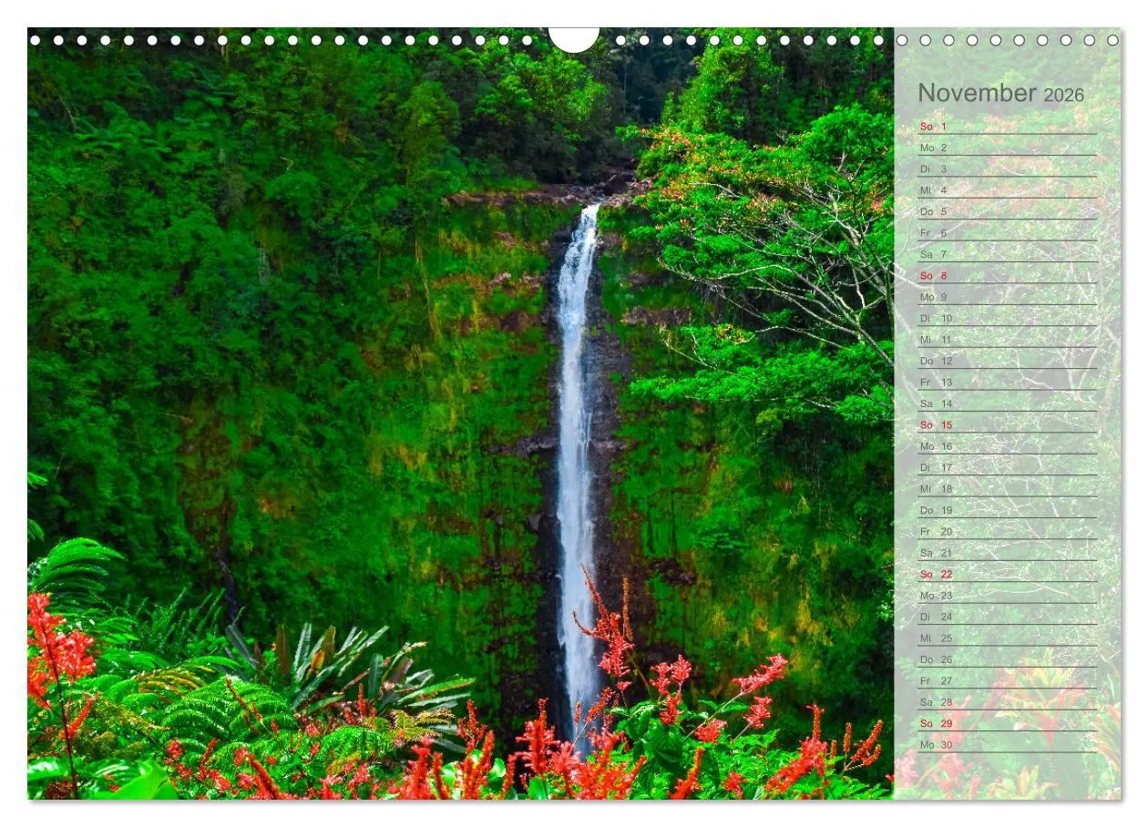 Bild: 9783457632390 | Malerisches Hawaii (Wandkalender 2026 DIN A3 quer), CALVENDO...