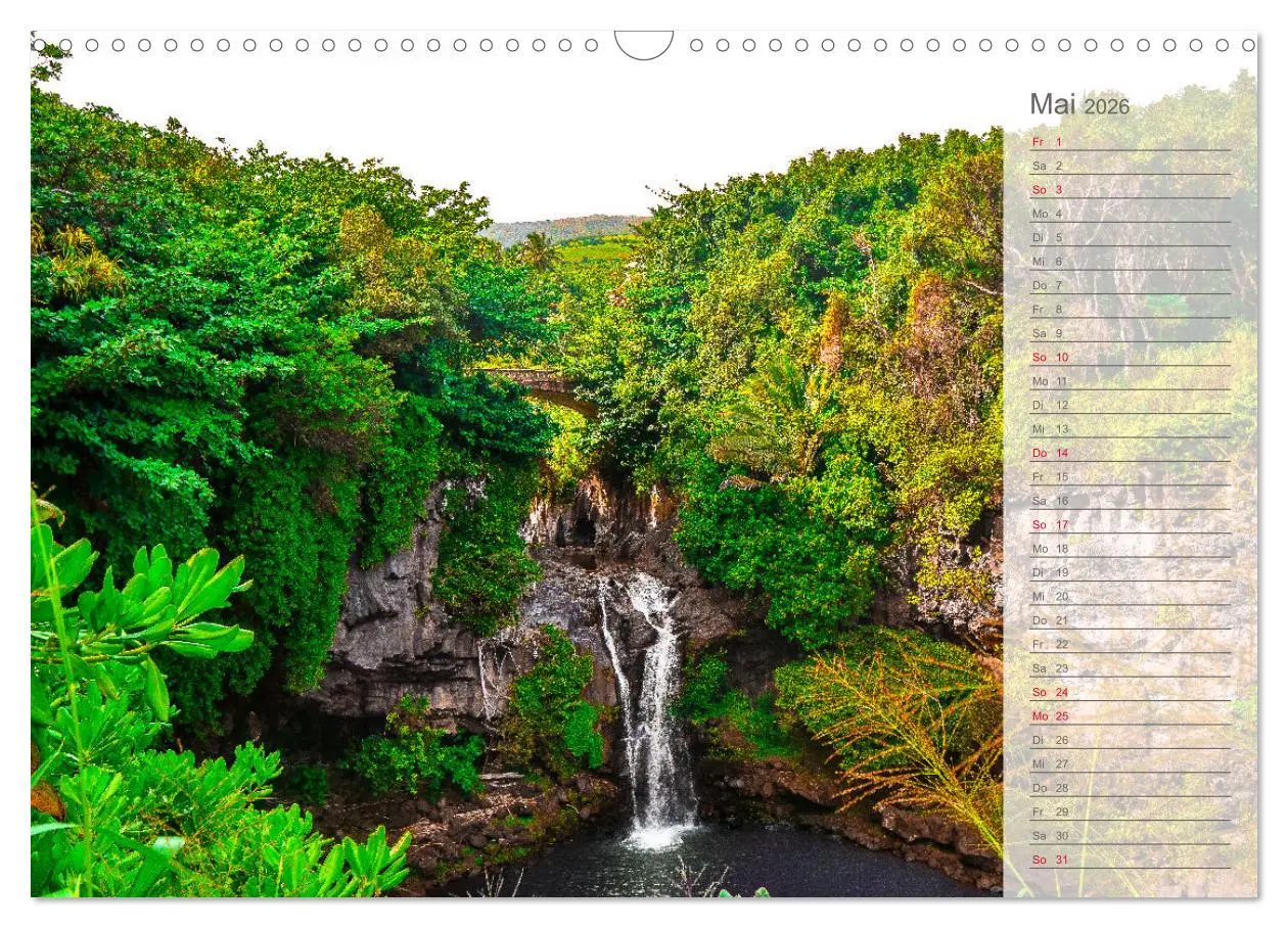 Bild: 9783457632390 | Malerisches Hawaii (Wandkalender 2026 DIN A3 quer), CALVENDO...