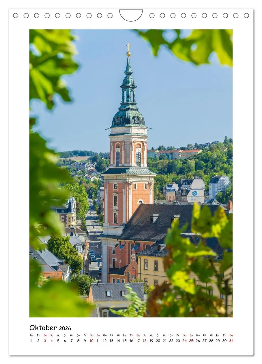 Bild: 9783516272390 | Elsterperle Greiz (Wandkalender 2026 DIN A4 hoch), CALVENDO...