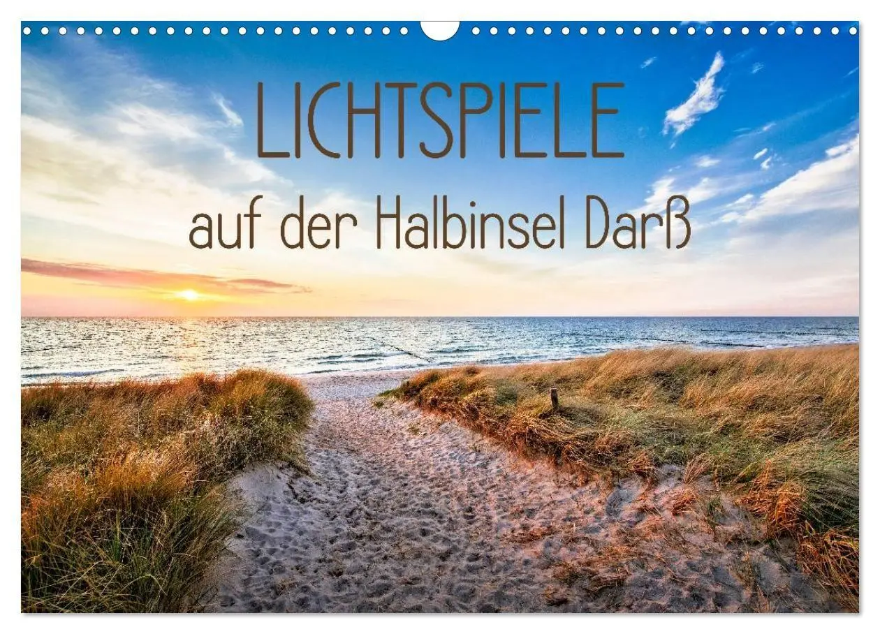 Cover: 9783594012390 | Lichtspiele auf der Halbinsel Darß (Wandkalender 2027 DIN A3 quer),...