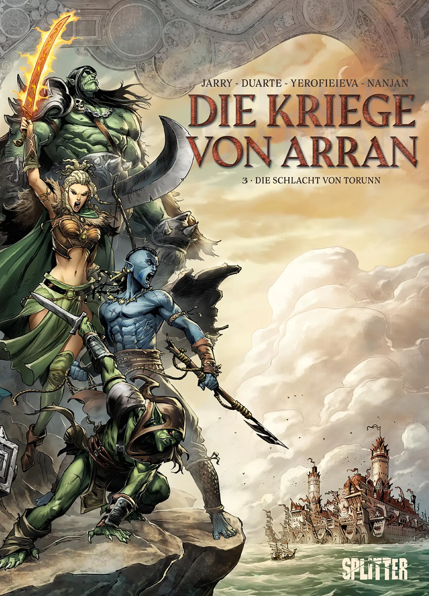 Cover: 9783987212390 | Die Kriege von Arran. Band 3 | Die Schlacht von Torunn | Jarry (u. a.)