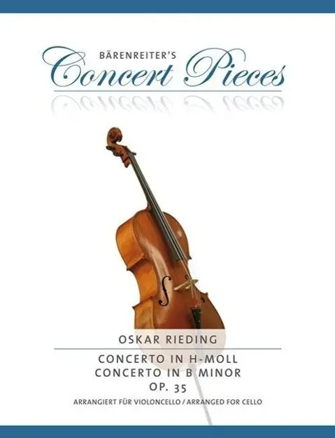 Cover: 9790006542390 | Concert B Opus35 | Cellostimme mit beigelegtem Klavierauszug | Rieding