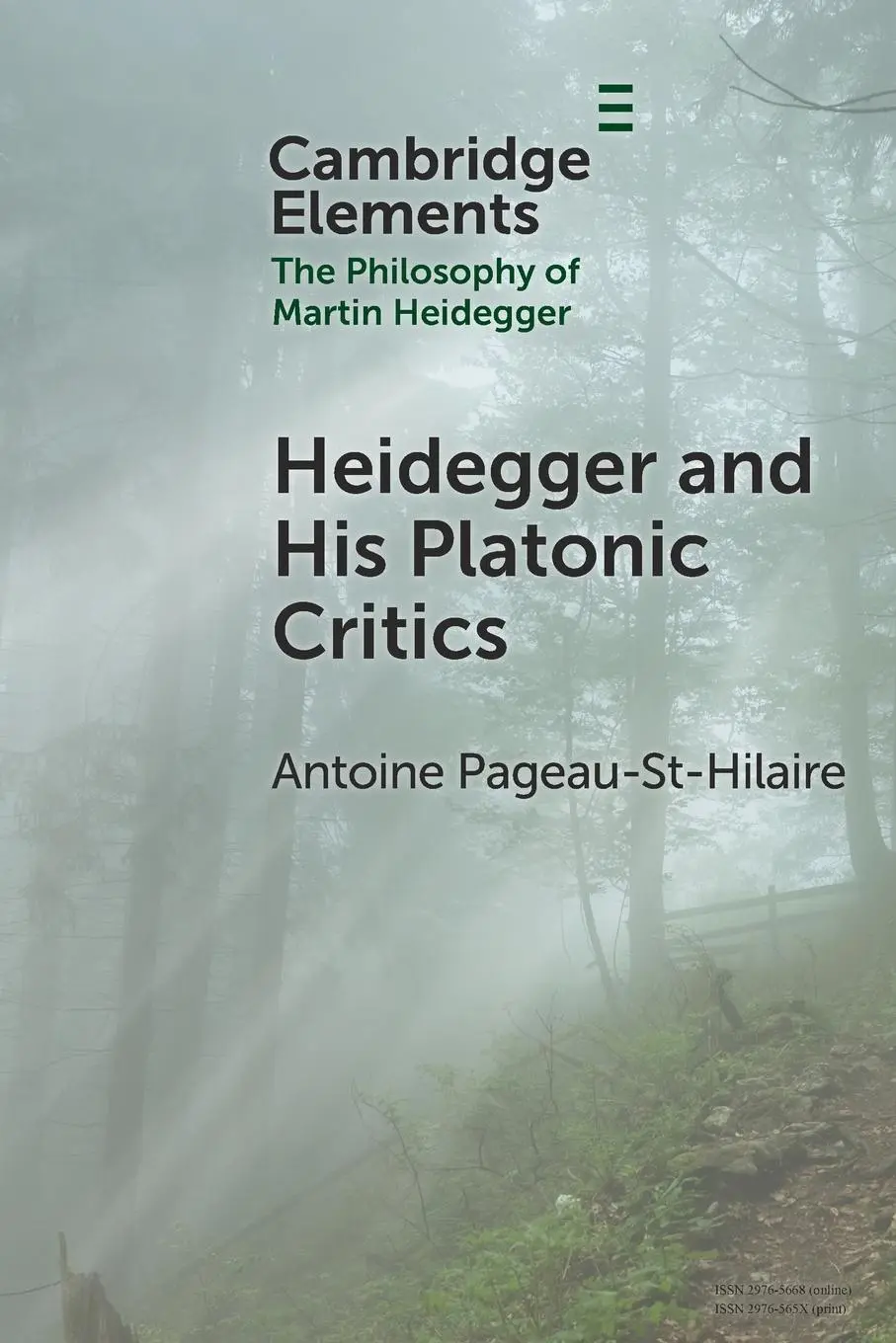 Cover: 9781009582490 | Heidegger and His Platonic Critics | Antoine Pageau-St-Hilaire | Buch