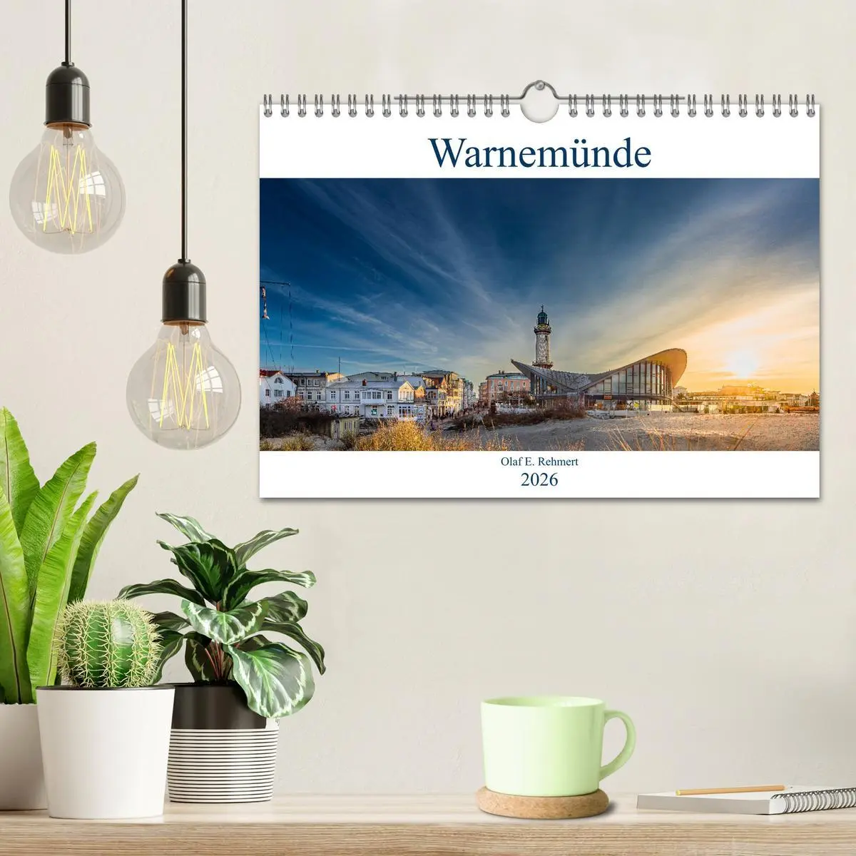 Bild: 9783457622490 | Warnemünde by Olaf Rehmert (Wandkalender 2026 DIN A4 quer),...