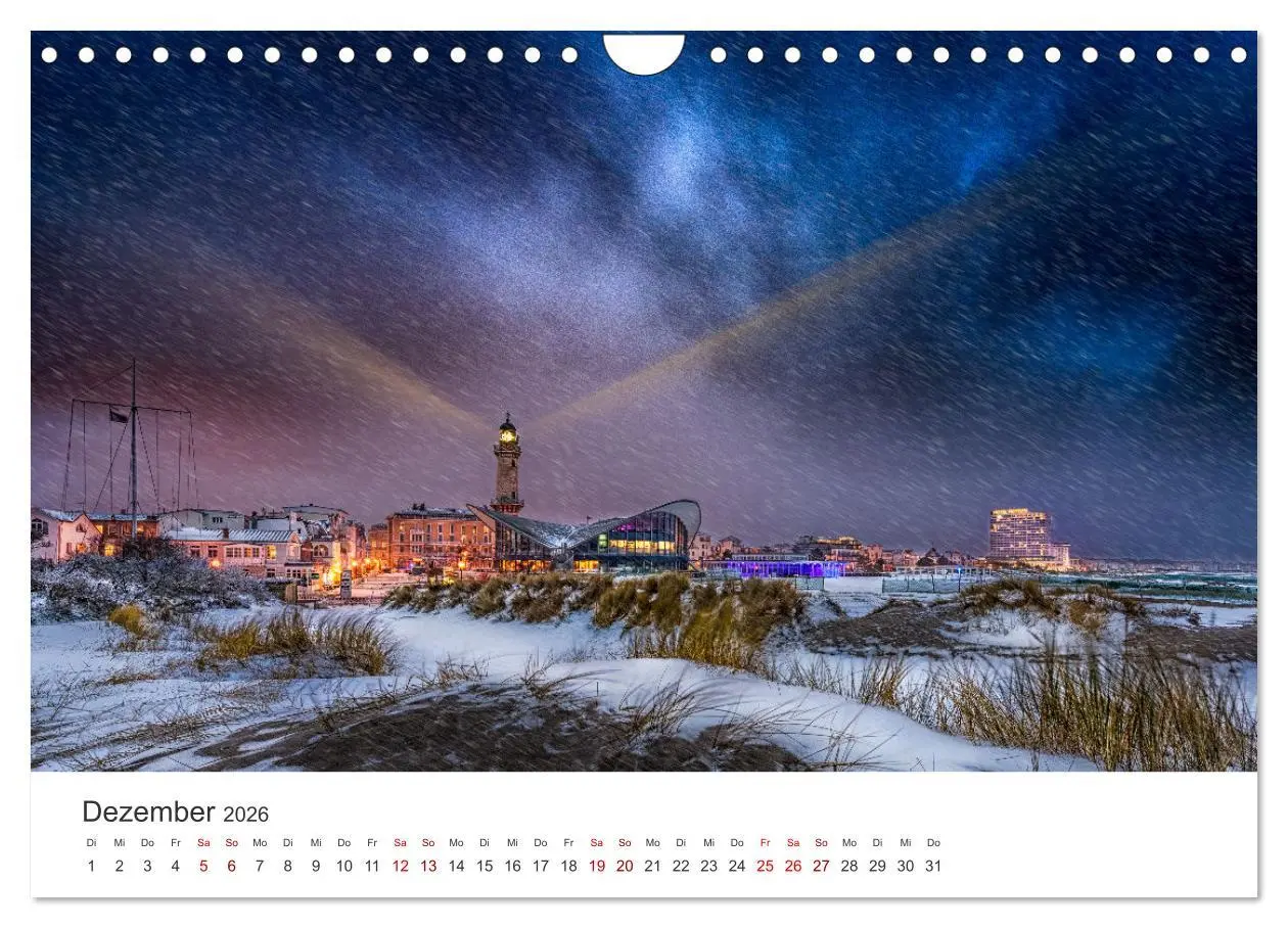 Bild: 9783457622490 | Warnemünde by Olaf Rehmert (Wandkalender 2026 DIN A4 quer),...