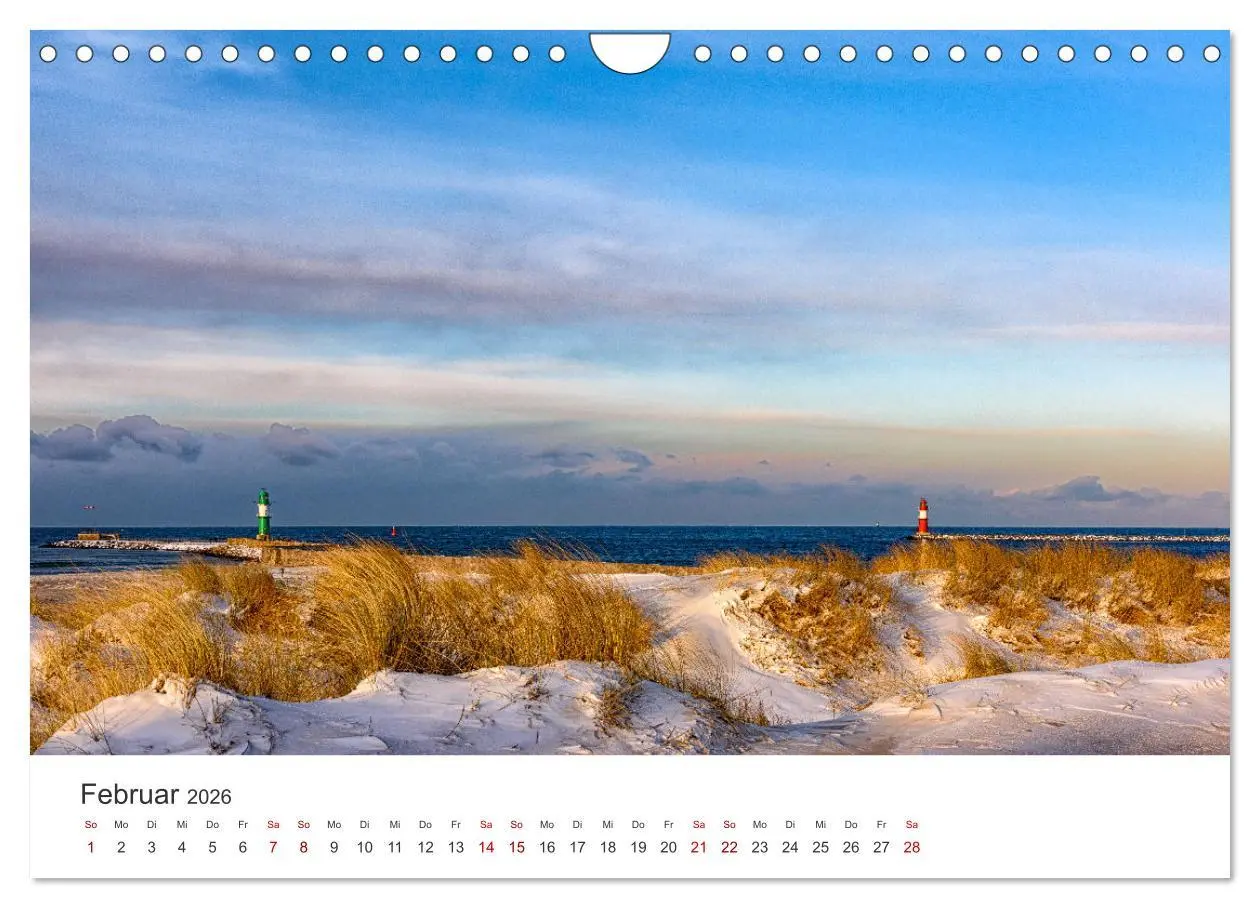 Bild: 9783457622490 | Warnemünde by Olaf Rehmert (Wandkalender 2026 DIN A4 quer),...