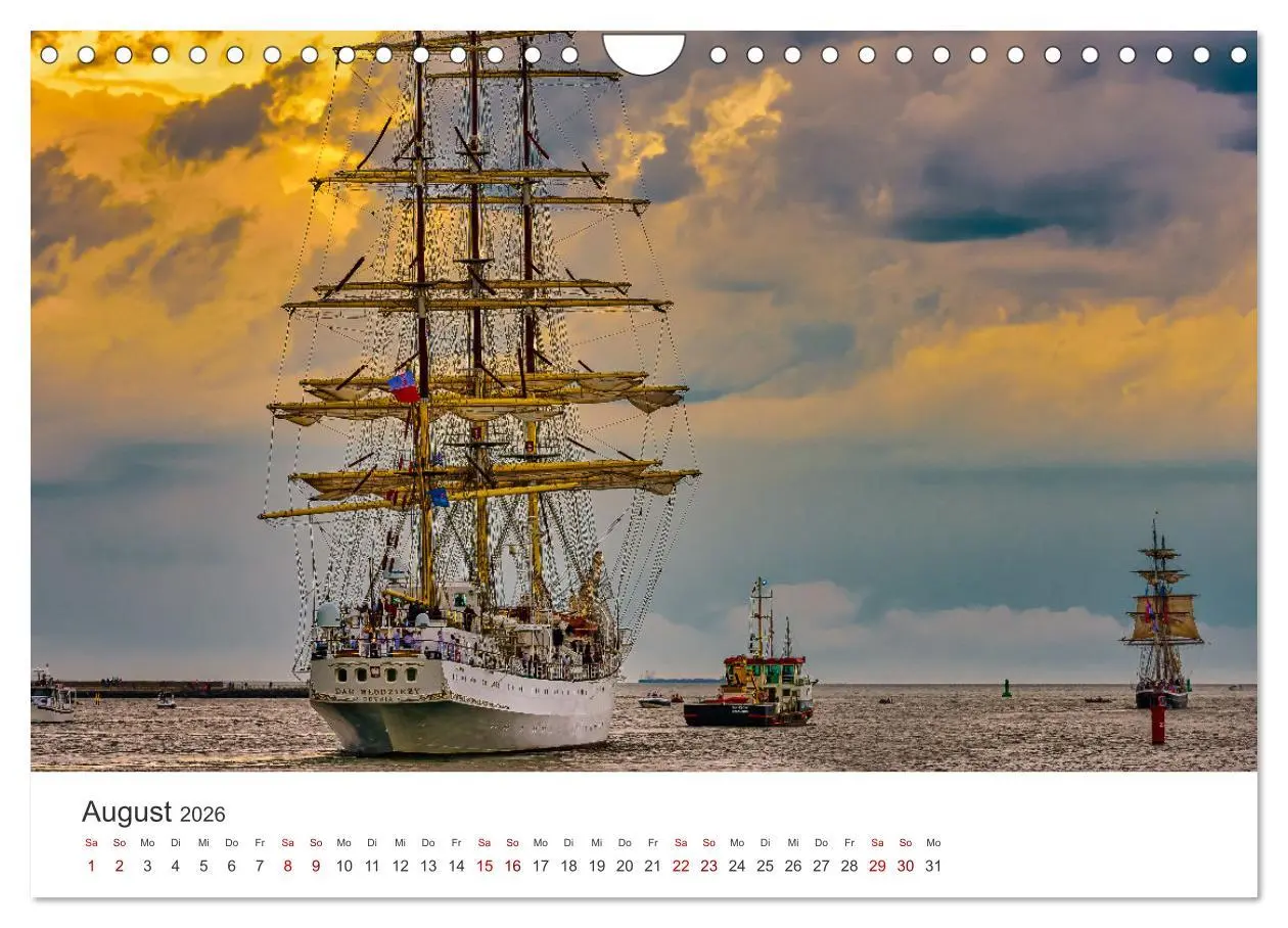 Bild: 9783457622490 | Warnemünde by Olaf Rehmert (Wandkalender 2026 DIN A4 quer),...