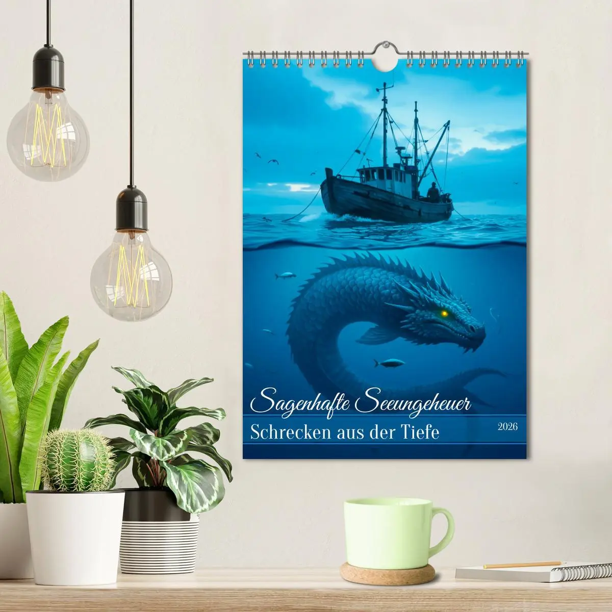 Bild: 9783516642490 | Sagenhafte Seeungeheuer - Schrecken aus der Tiefe (Wandkalender...