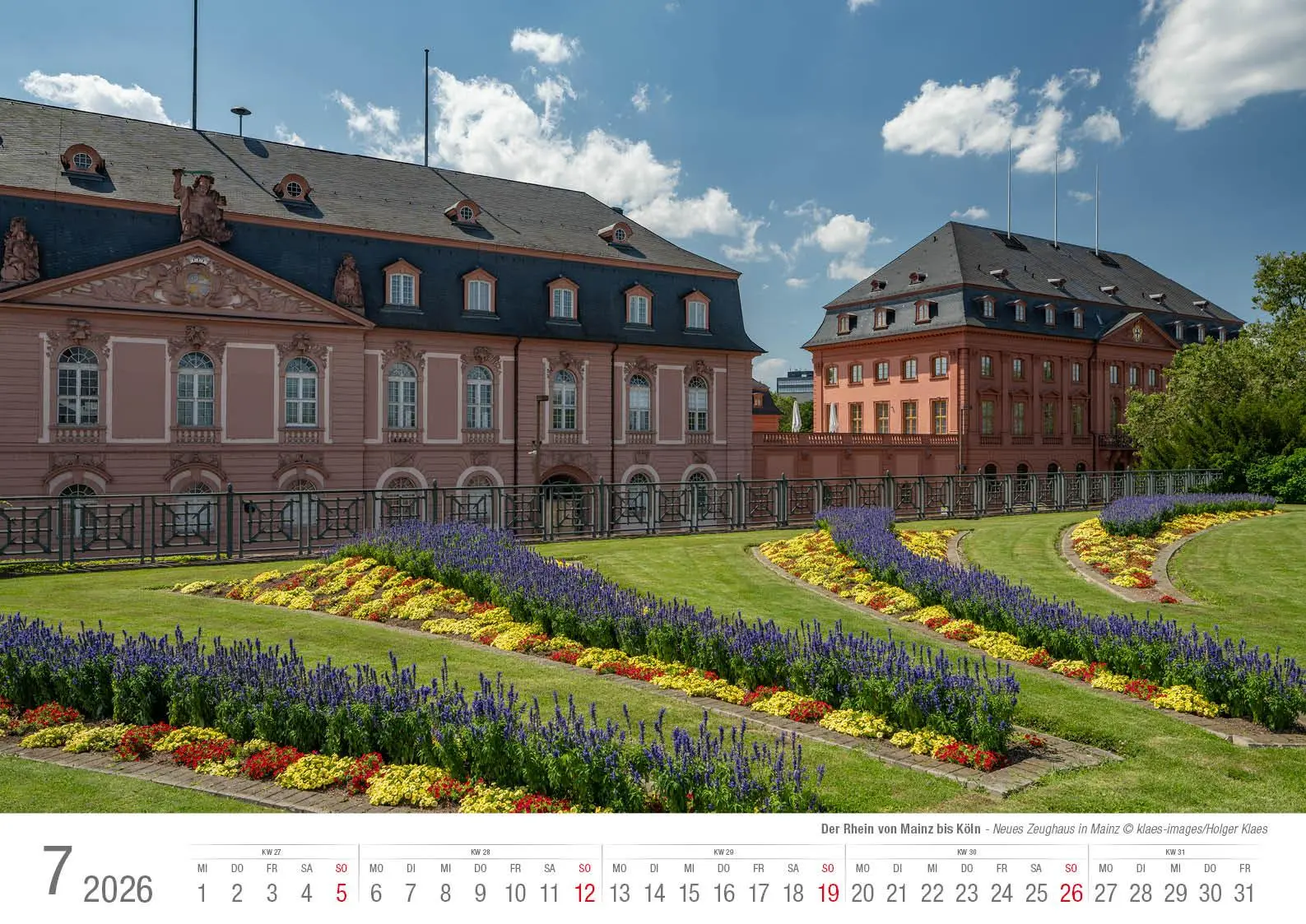Bild: 9783965352490 | Der Rhein von Mainz bis Köln 2026 Bildkalender A3 Spiralbindung | 2026