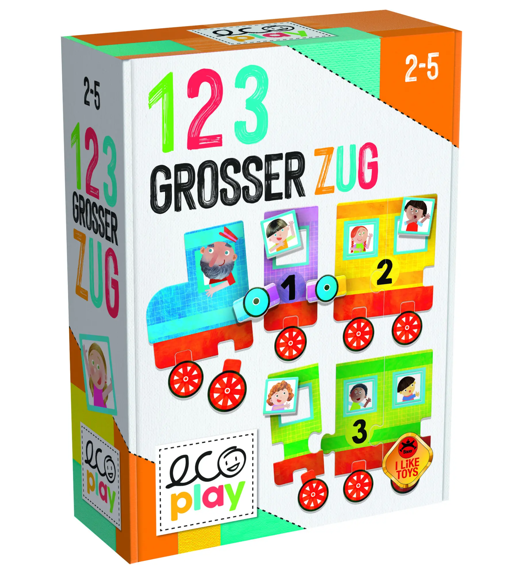Cover: 8057592352590 | eco play - 123 grosser Zug | 2022 | Headu | EAN 8057592352590