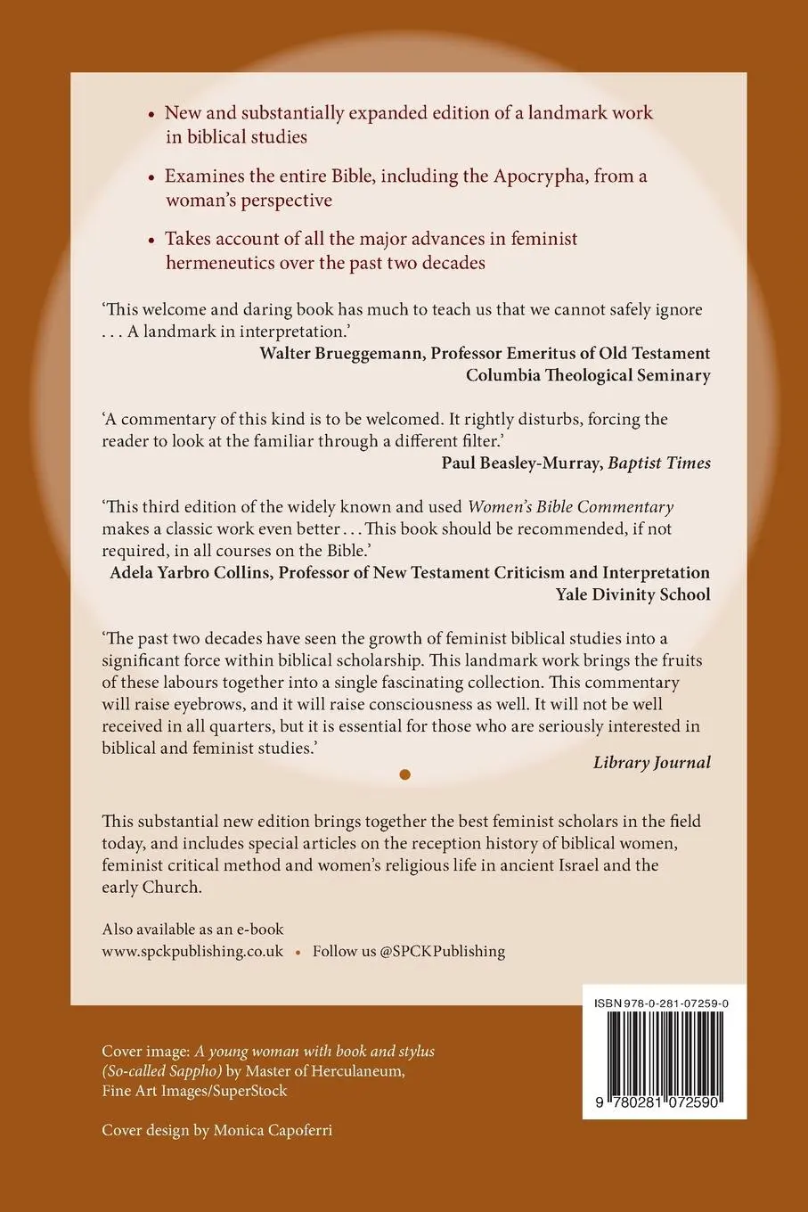 Rückseite: 9780281072590 | The Women's Bible Commentary | Carol A. Newsom | Taschenbuch | 2014