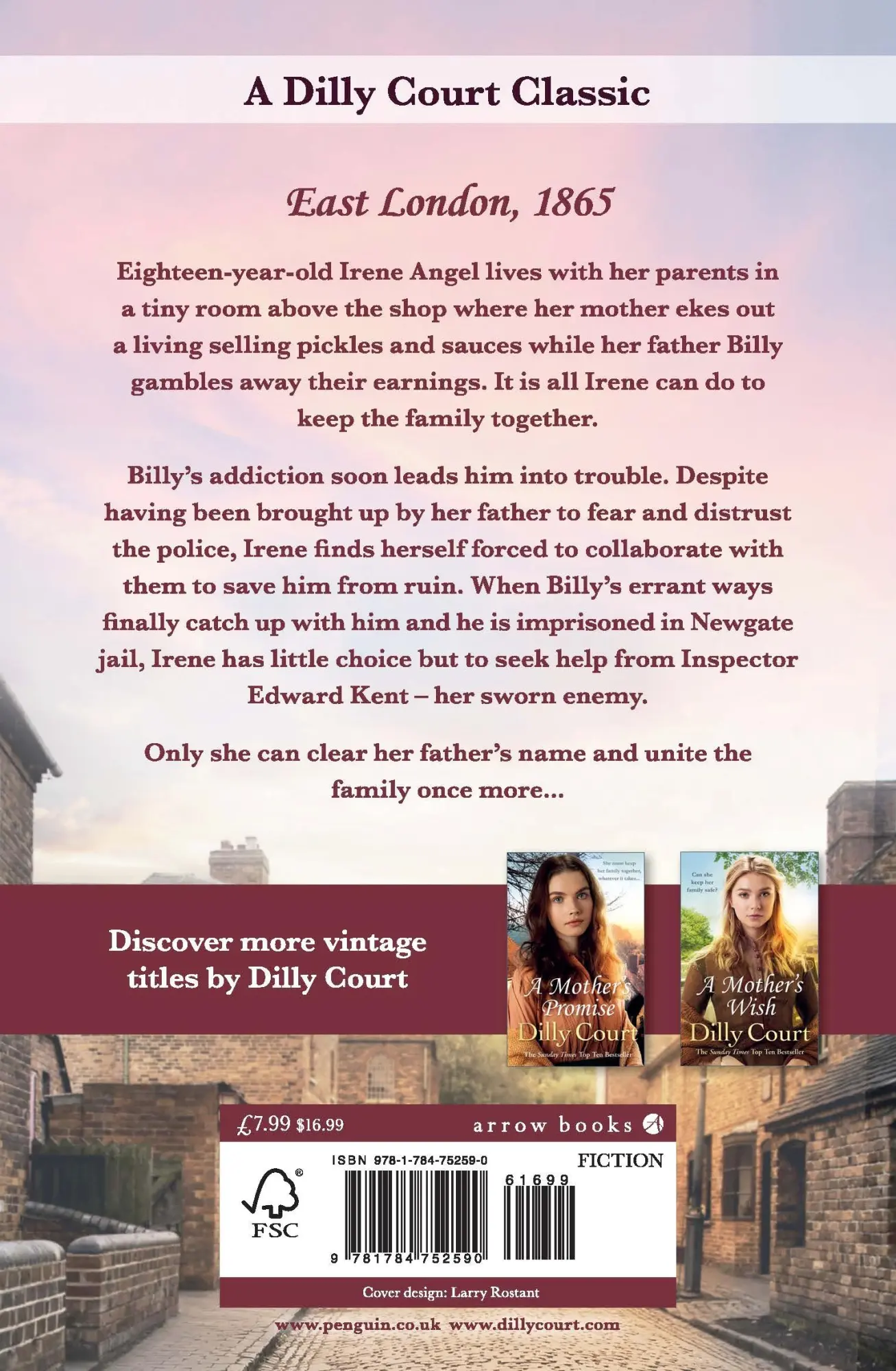 Rückseite: 9781784752590 | The Cockney Angel | Dilly Court | Taschenbuch | Englisch | 2020