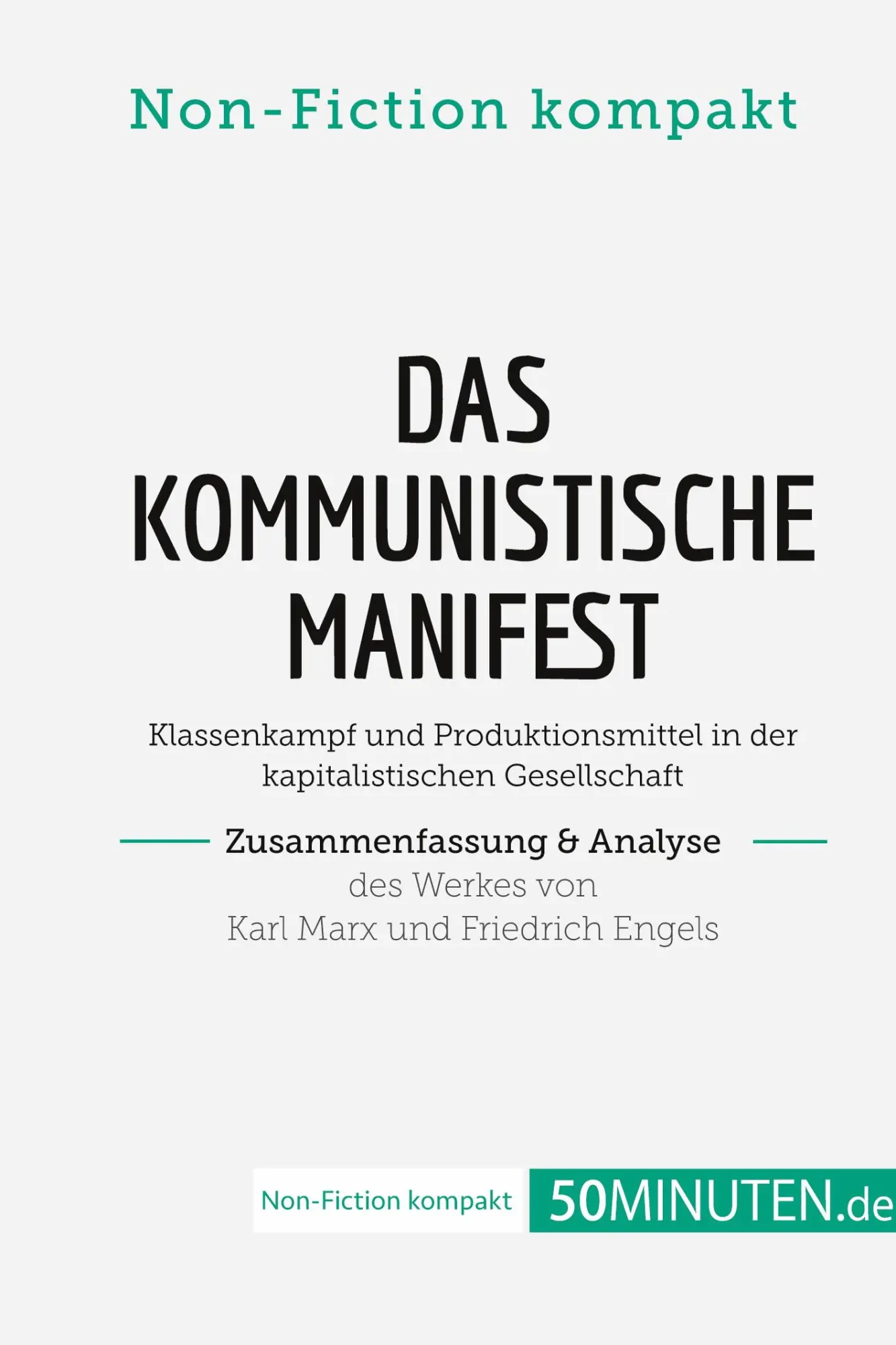 Cover: 9782808022590 | Das Kommunistische Manifest. Zusammenfassung &amp; Analyse des Werkes...