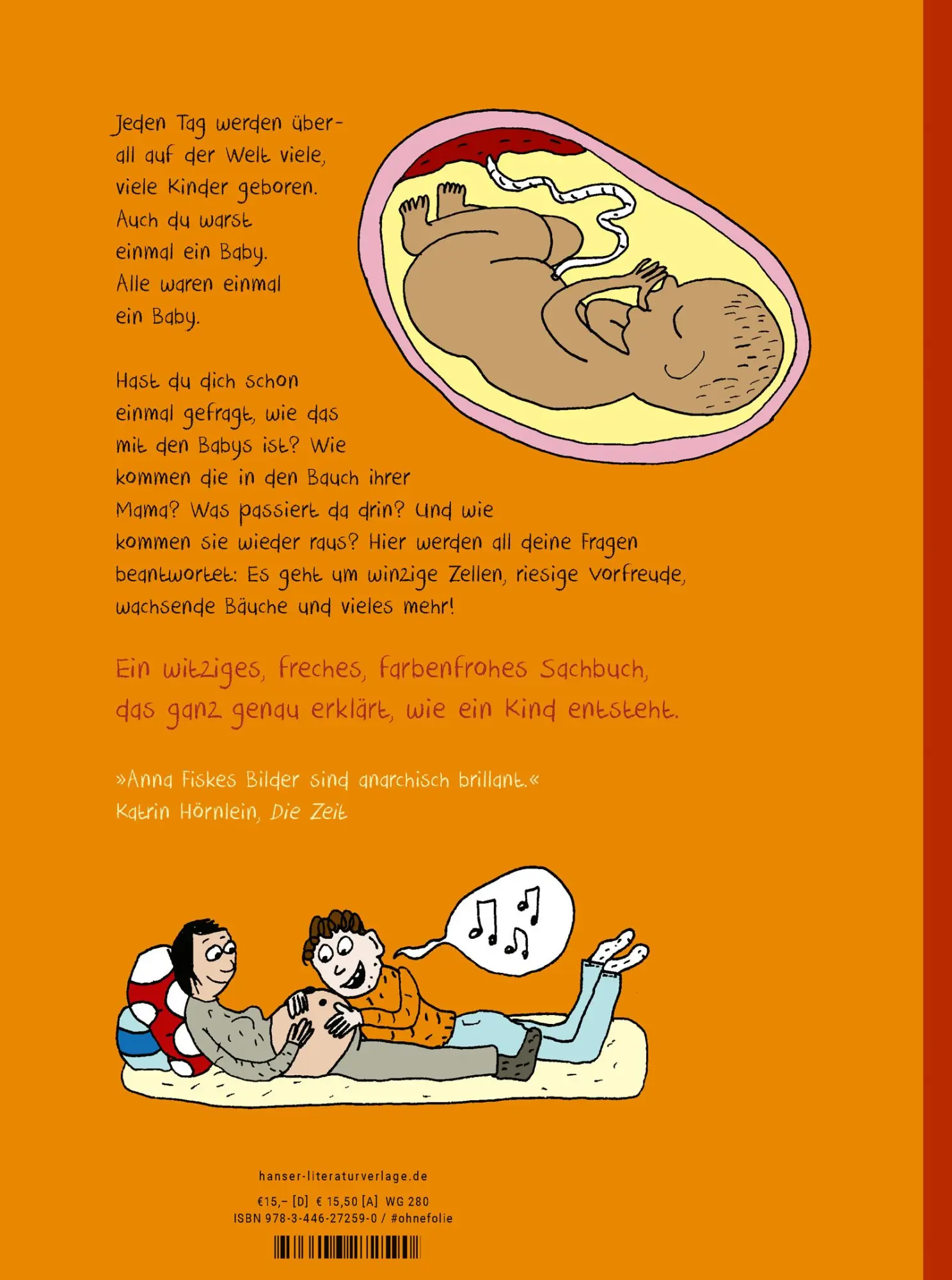 Bild: 9783446272590 | Wie macht man eigentlich ein Baby? | Anna Fiske | Buch | 80 S. | 2022