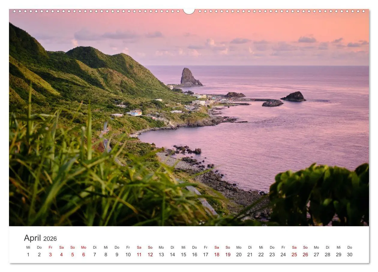 Bild: 9783457612590 | Taiwan - Die wundervolle Insel in Asien. (Wandkalender 2026 DIN A2...