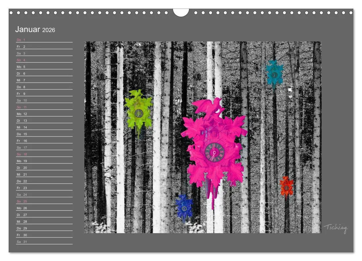 Bild: 9783516012590 | Schwarzwald. Anders. (Wandkalender 2026 DIN A3 quer), CALVENDO...