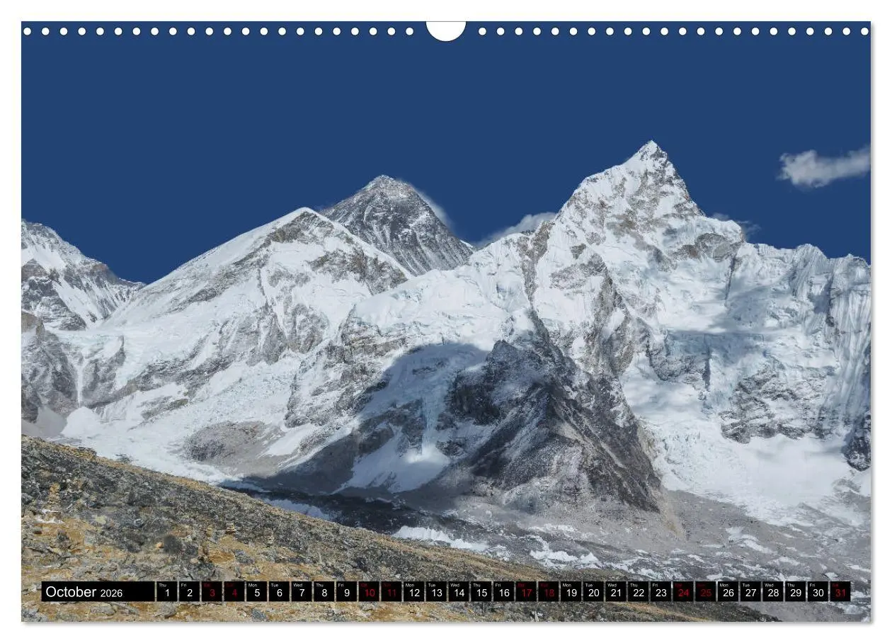 Bild: 9783516562590 | The Nepal Himalaya (Wall Calendar 2026 DIN A3 landscape), CALVENDO...