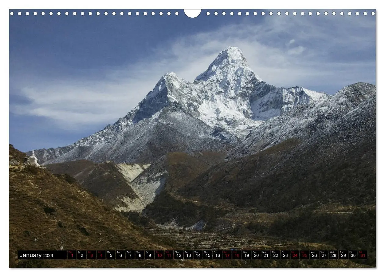 Bild: 9783516562590 | The Nepal Himalaya (Wall Calendar 2026 DIN A3 landscape), CALVENDO...