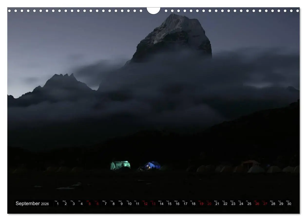 Bild: 9783516562590 | The Nepal Himalaya (Wall Calendar 2026 DIN A3 landscape), CALVENDO...