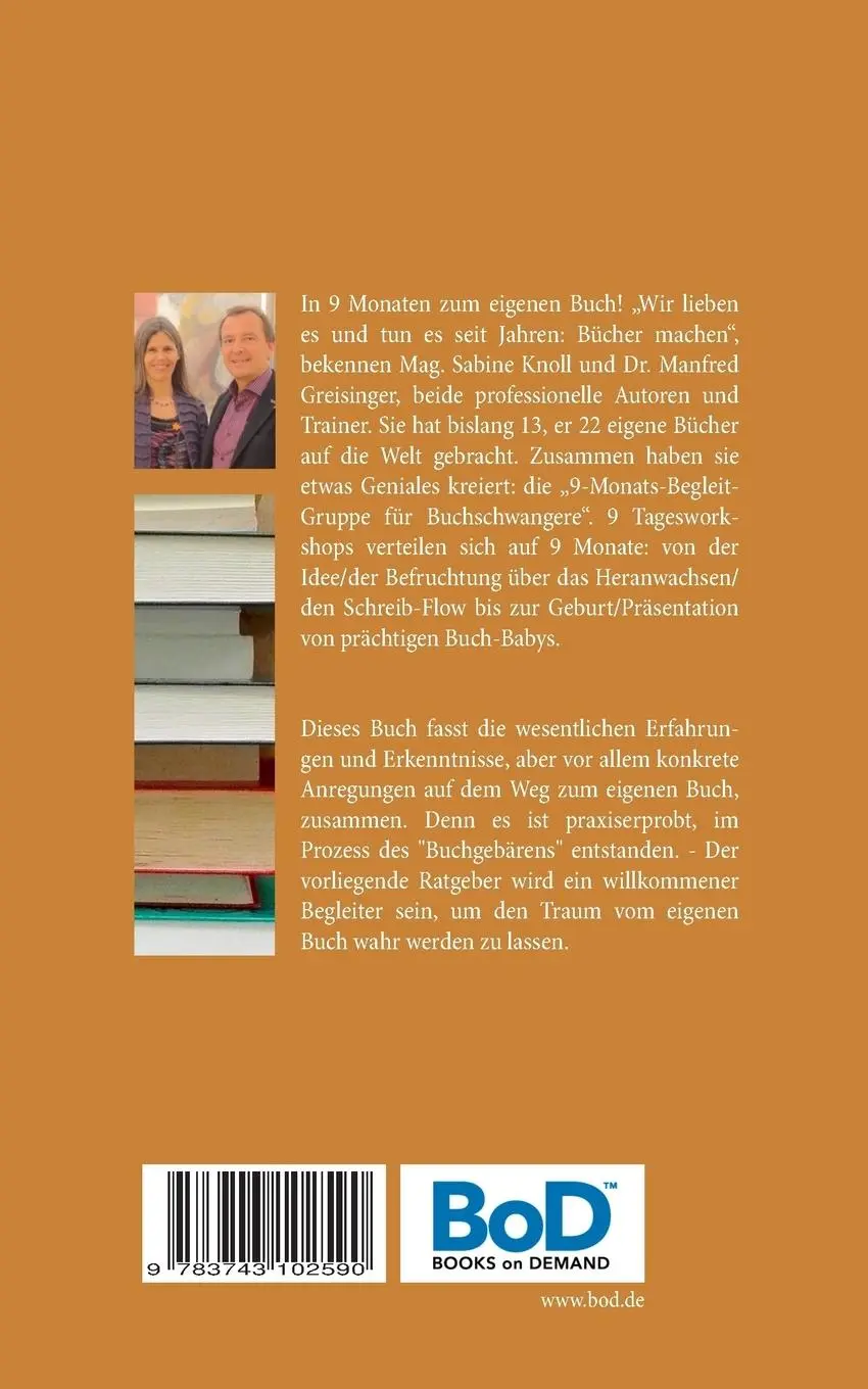 Rückseite: 9783743102590 | Buchschwanger | In 9 Monaten zum eigenen Buch-Baby | Taschenbuch