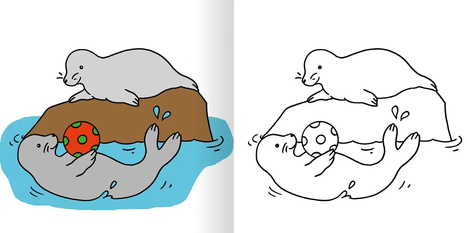 Bild: 9783845862590 | Mein erstes dickes Malbuch ab 2 - Zoo | Mit farbigen Vorlagen | Buch
