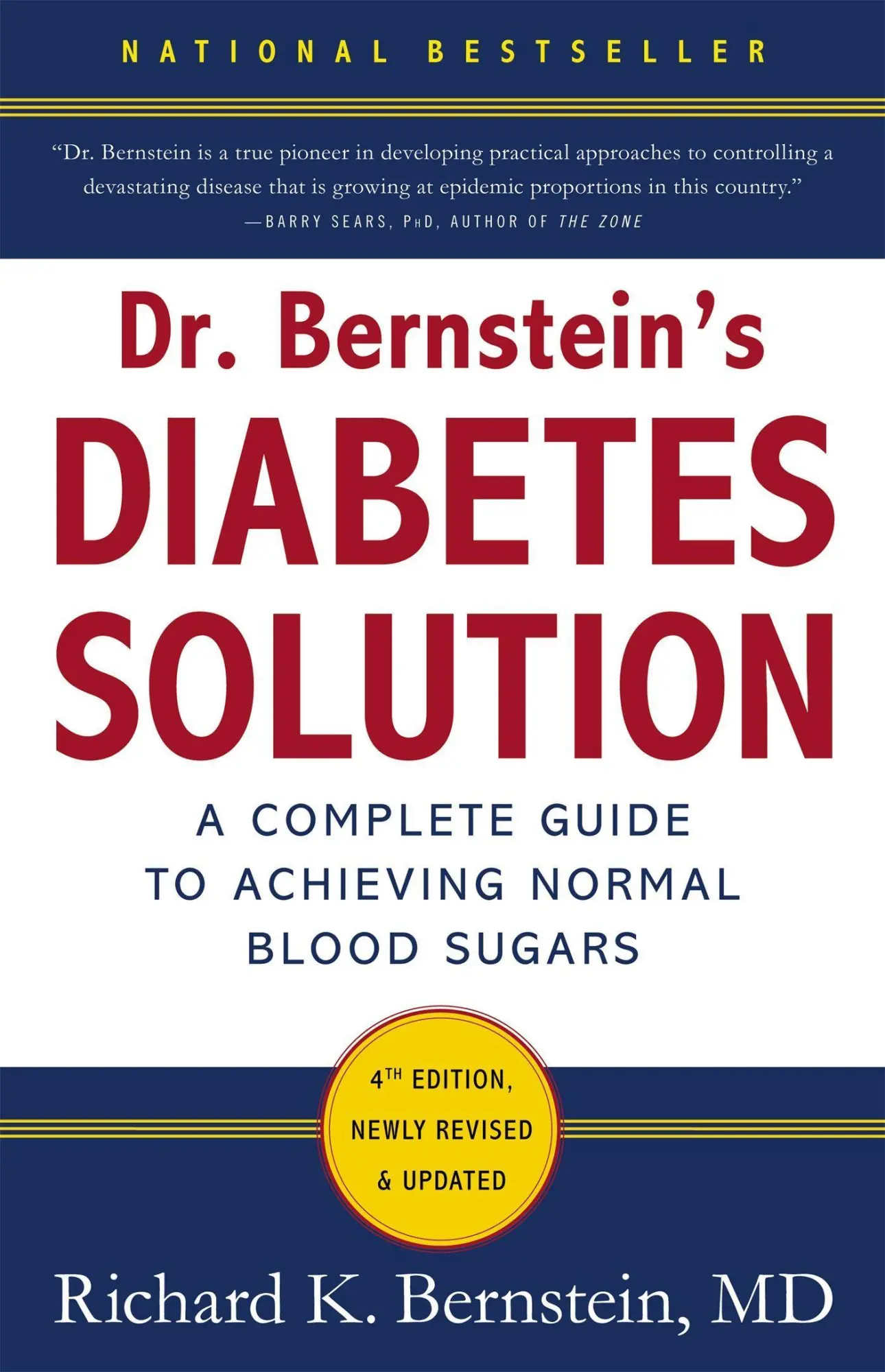 Cover: 9780316182690 | Dr. Bernstein's Diabetes Solution | Richard K Bernstein | Buch | 2011