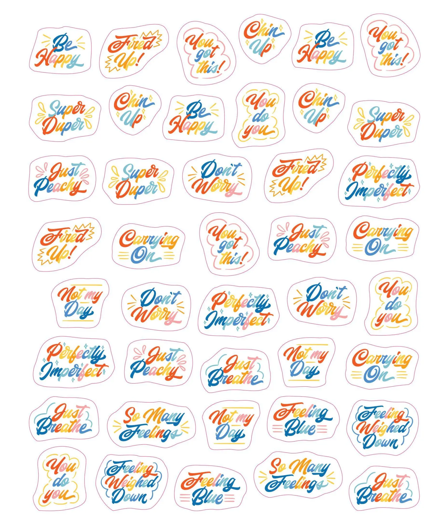 Bild: 9781523512690 | So. Many. Feelings Stickers. | 2,700 Stickers for Every Mood | Buch