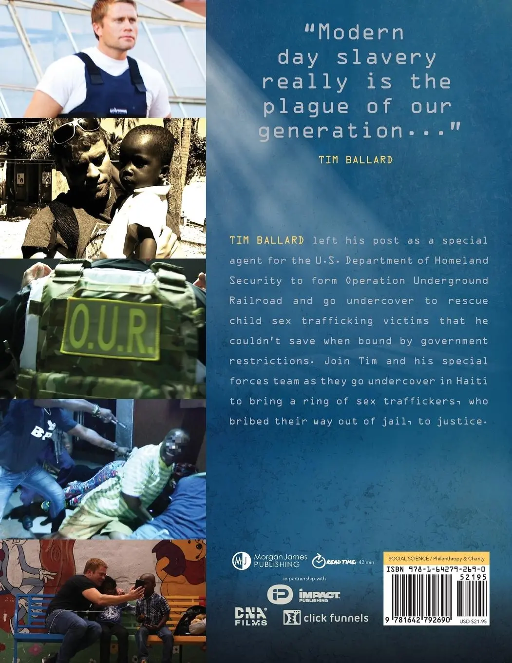 Rückseite: 9781642792690 | Operation Toussaint | Tim Ballard (u. a.) | Taschenbuch | Englisch