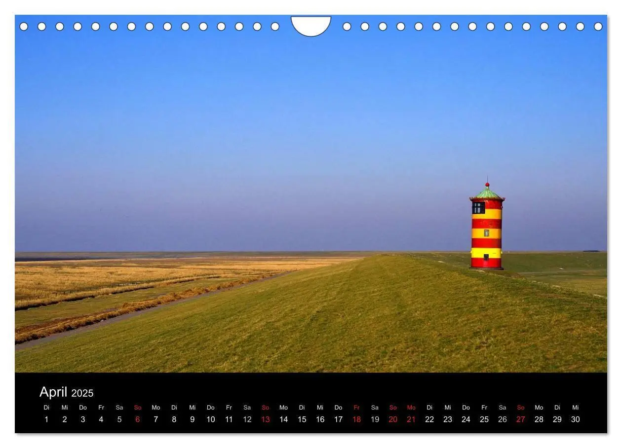 Bild: 9783435822690 | Ostfriesland (Wandkalender 2025 DIN A4 quer), CALVENDO Monatskalender