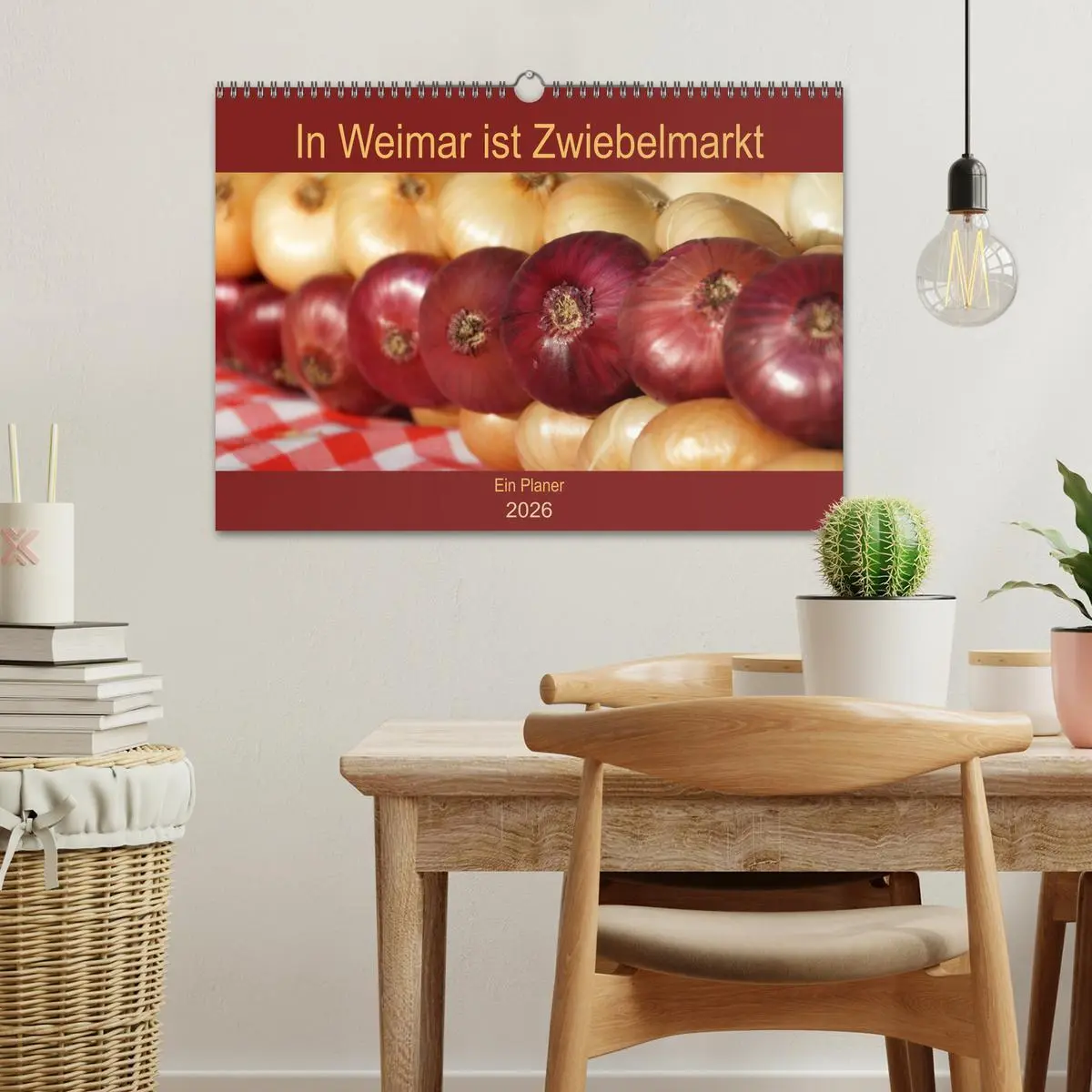 Bild: 9783457842690 | In Weimar ist Zwiebelmarkt (Wandkalender 2026 DIN A3 quer),...