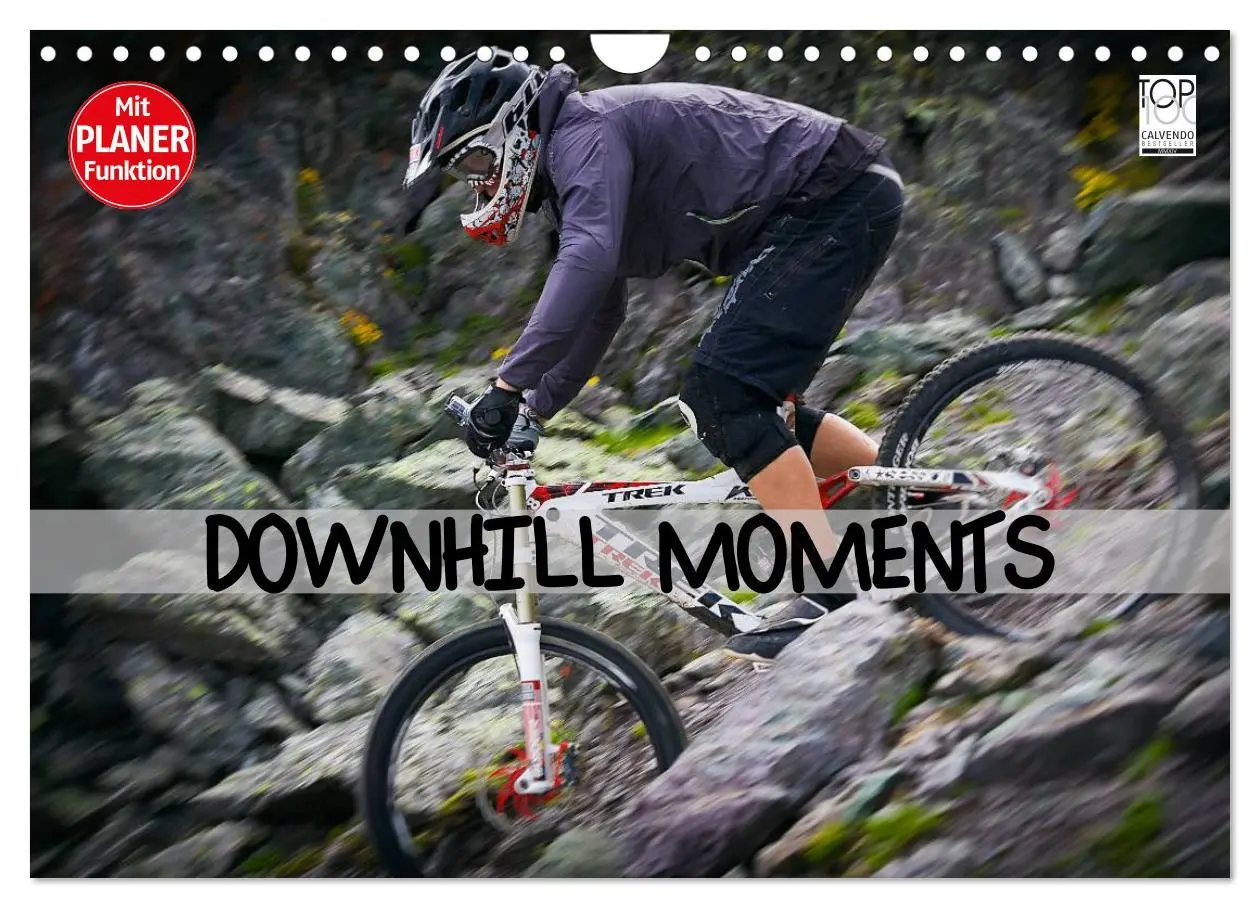 Cover: 9783516002690 | Downhill Moments (Wandkalender 2026 DIN A4 quer), CALVENDO...