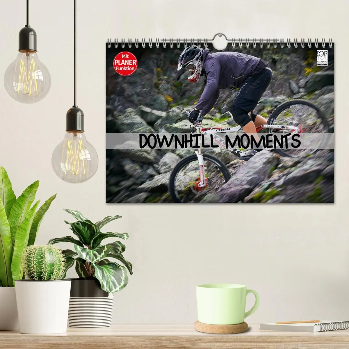 Bild: 9783516002690 | Downhill Moments (Wandkalender 2026 DIN A4 quer), CALVENDO...