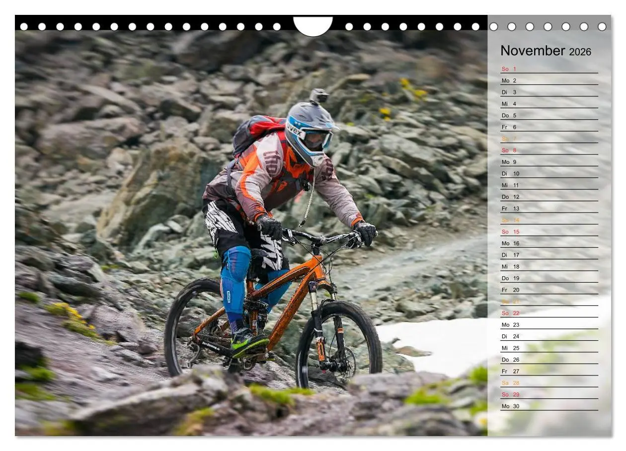 Bild: 9783516002690 | Downhill Moments (Wandkalender 2026 DIN A4 quer), CALVENDO...