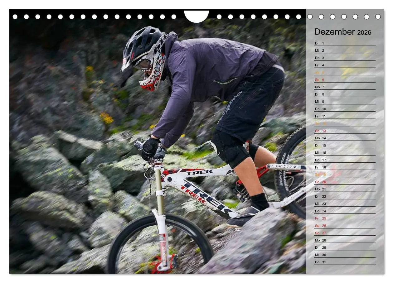 Bild: 9783516002690 | Downhill Moments (Wandkalender 2026 DIN A4 quer), CALVENDO...