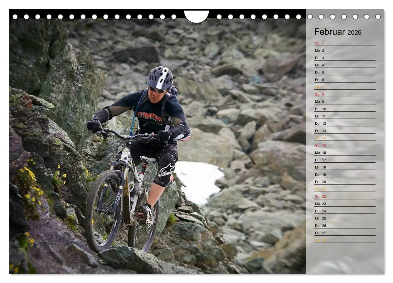 Bild: 9783516002690 | Downhill Moments (Wandkalender 2026 DIN A4 quer), CALVENDO...