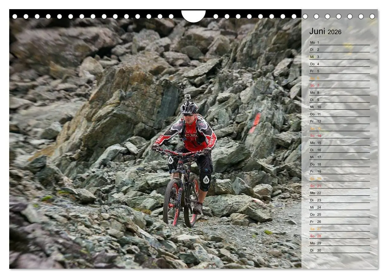 Bild: 9783516002690 | Downhill Moments (Wandkalender 2026 DIN A4 quer), CALVENDO...