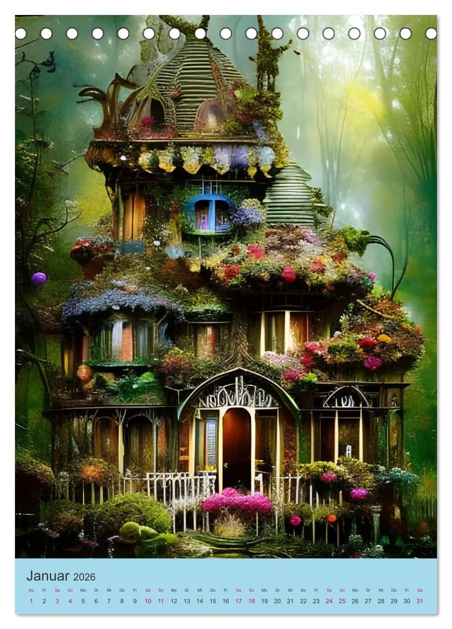 Bild: 9783516312690 | Wo die Feen wohnen (Tischkalender 2026 DIN A5 hoch), CALVENDO...