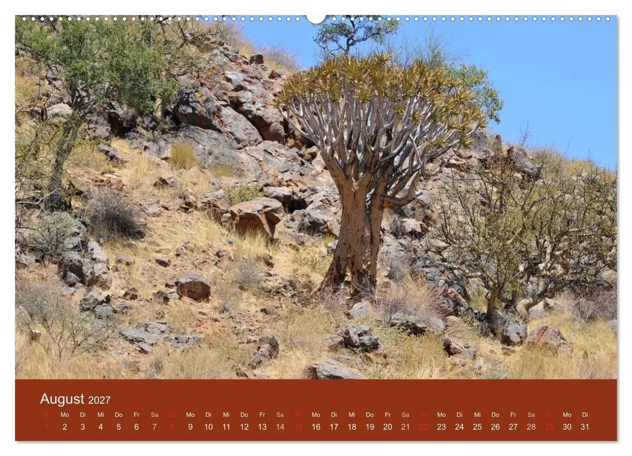 Bild: 9783594222690 | Namibia (hochwertiger Premium Wandkalender 2027 DIN A2 quer),...