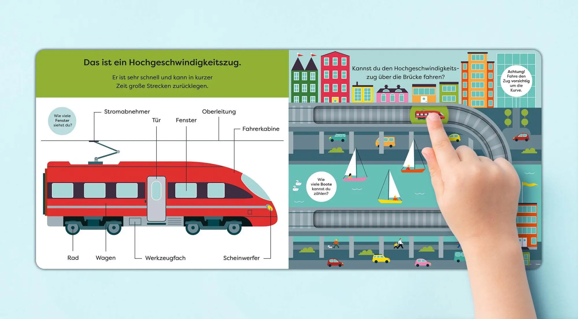 Bild: 9783745932690 | Tut, Tut! - Mein Schiebebuch: Lass uns Zug fahren! | Johnny Dryander