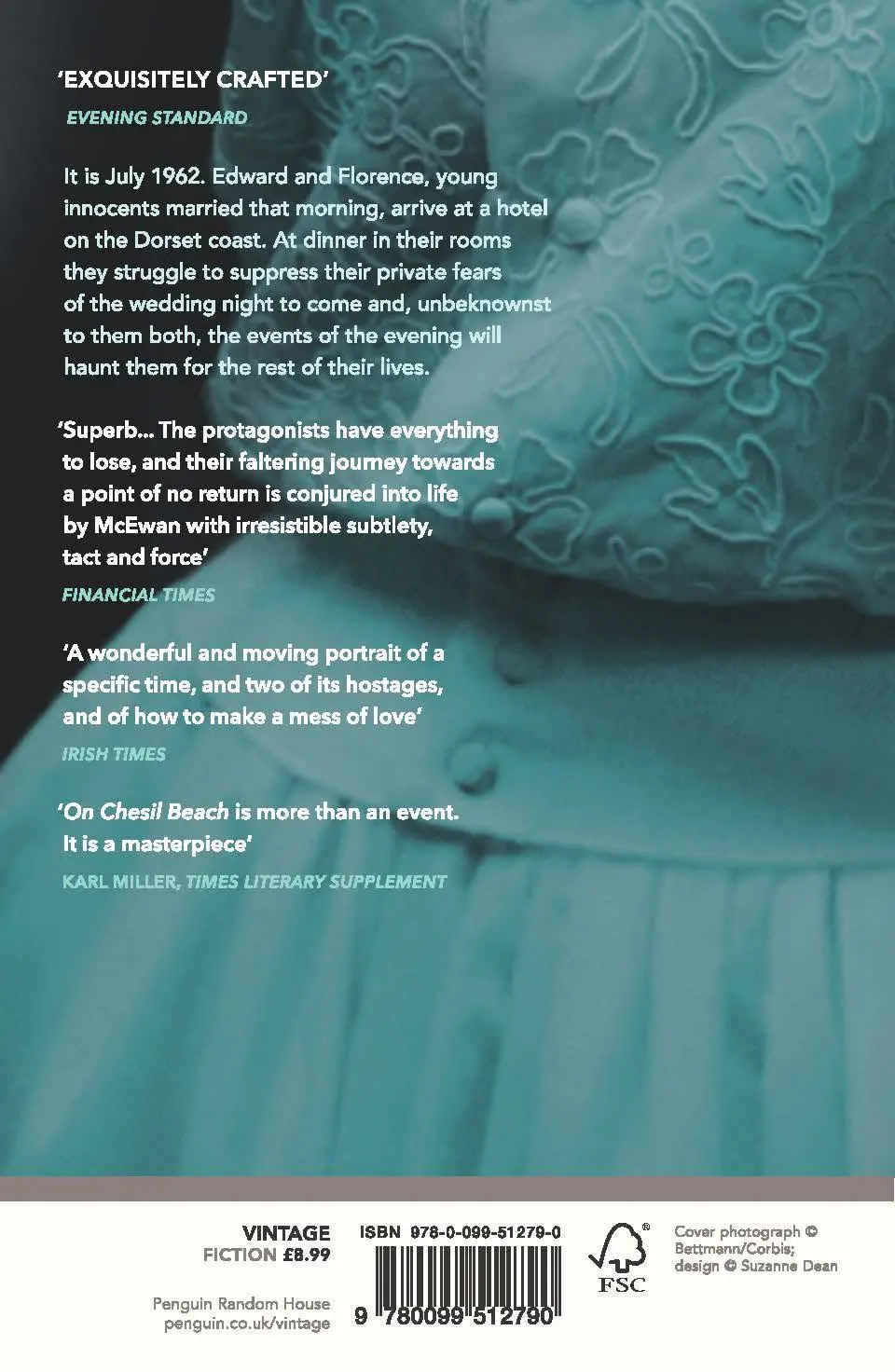 Rückseite: 9780099512790 | On Chesil Beach | Ian McEwan | Taschenbuch | 166 S. | Englisch | 2008