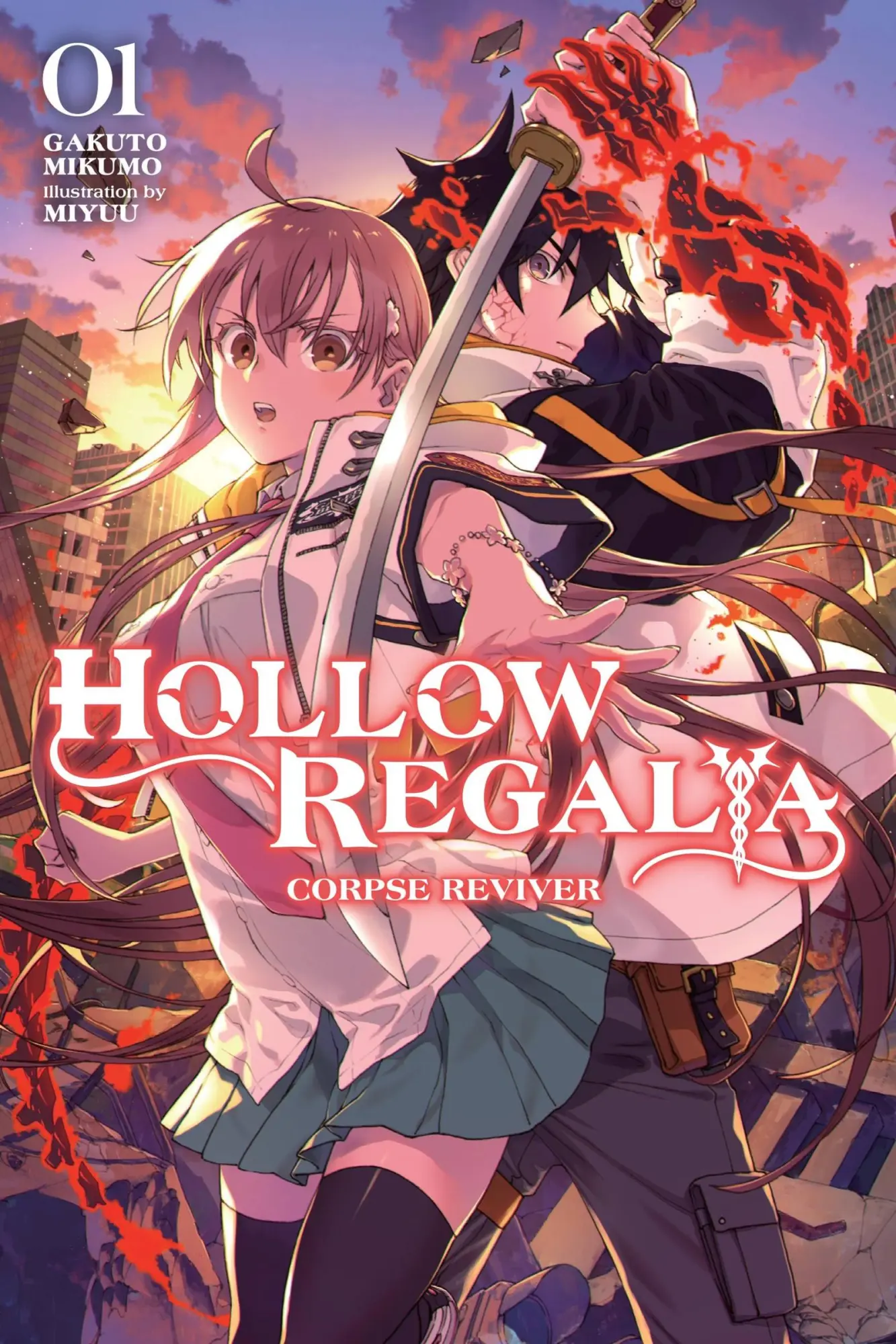Cover: 9781975352790 | Hollow Regalia, Vol. 1 (light novel) | Gakuto Mikumo (u. a.) | Buch