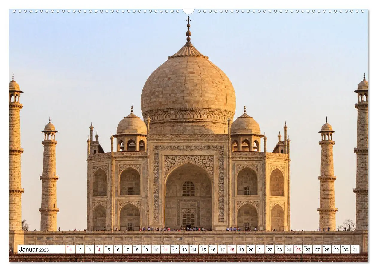 Bild: 9783457452790 | Faszination Indien (hochwertiger Premium Wandkalender 2026 DIN A2...