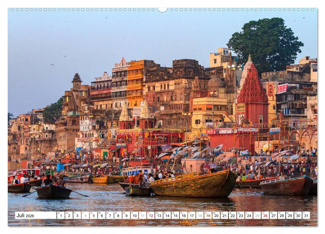 Bild: 9783457452790 | Faszination Indien (hochwertiger Premium Wandkalender 2026 DIN A2...