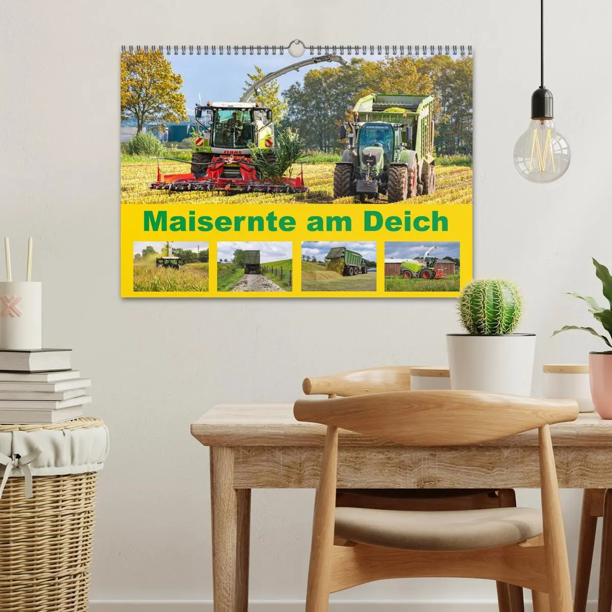 Bild: 9783457762790 | Maisernte am Deich (Wandkalender 2026 DIN A3 quer), CALVENDO...
