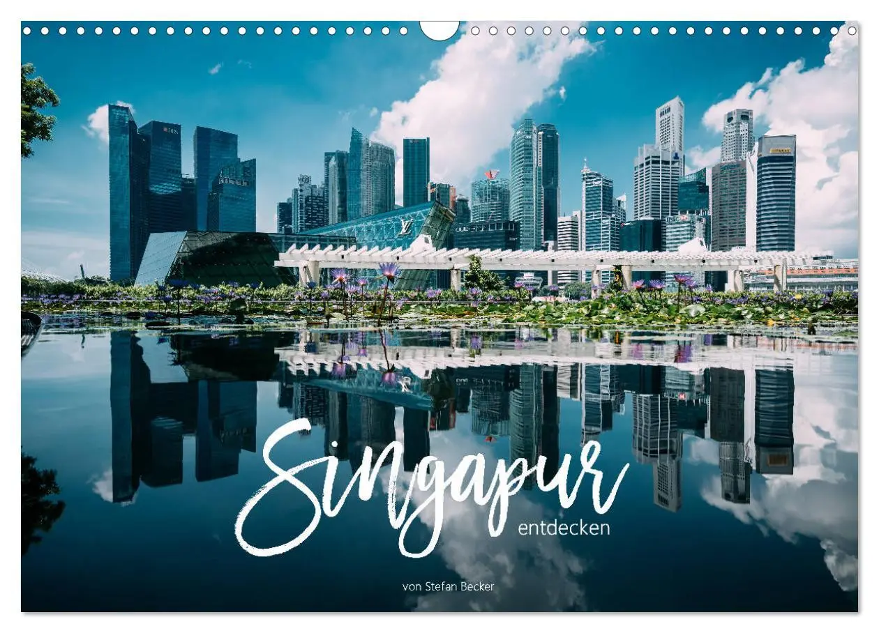 Cover: 9783457832790 | Singapur entdecken (Wandkalender 2026 DIN A3 quer), CALVENDO...