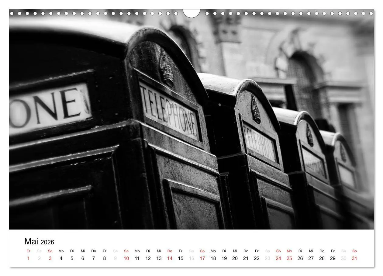 Bild: 9783516162790 | London (Wandkalender 2026 DIN A3 quer), CALVENDO Monatskalender | 2026