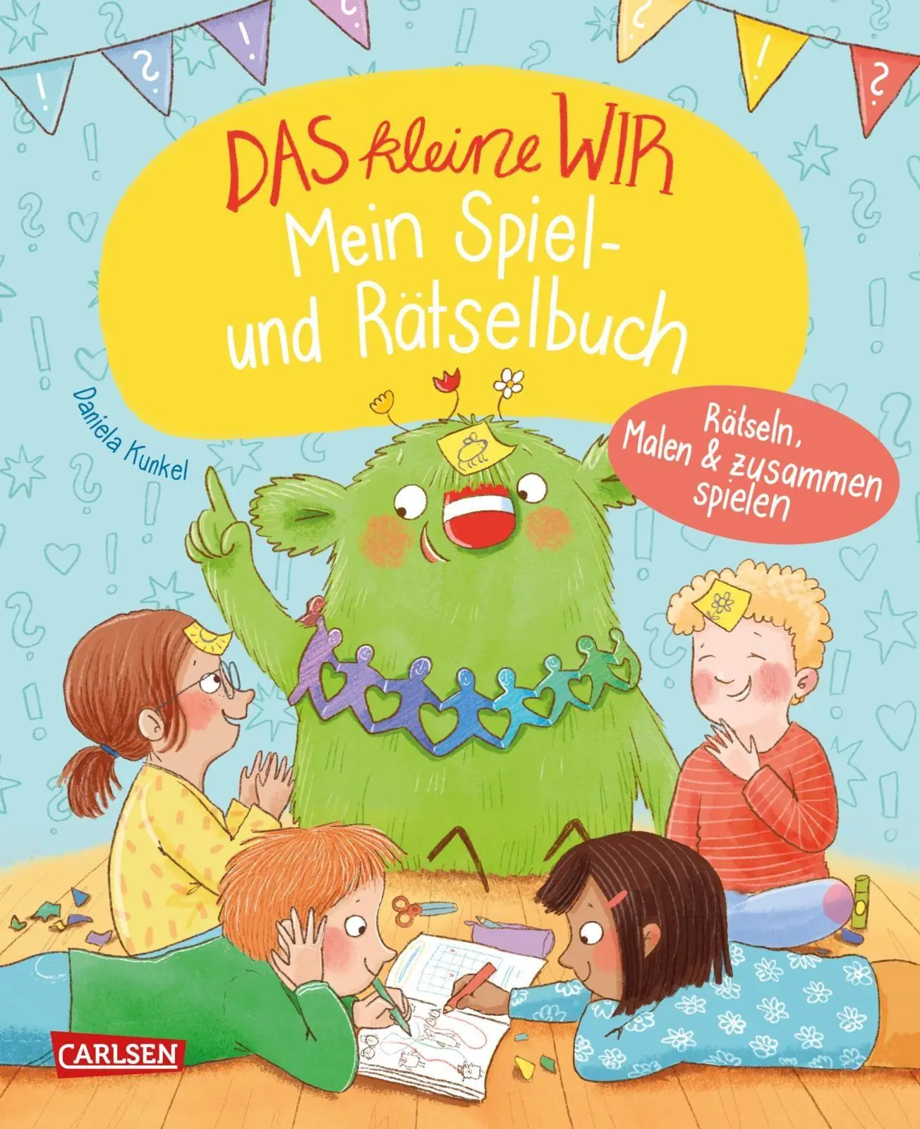 Cover: 9783551192790 | Das kleine WIR: Mein Spiel- und Rätselbuch | Daniela Kunkel | Buch
