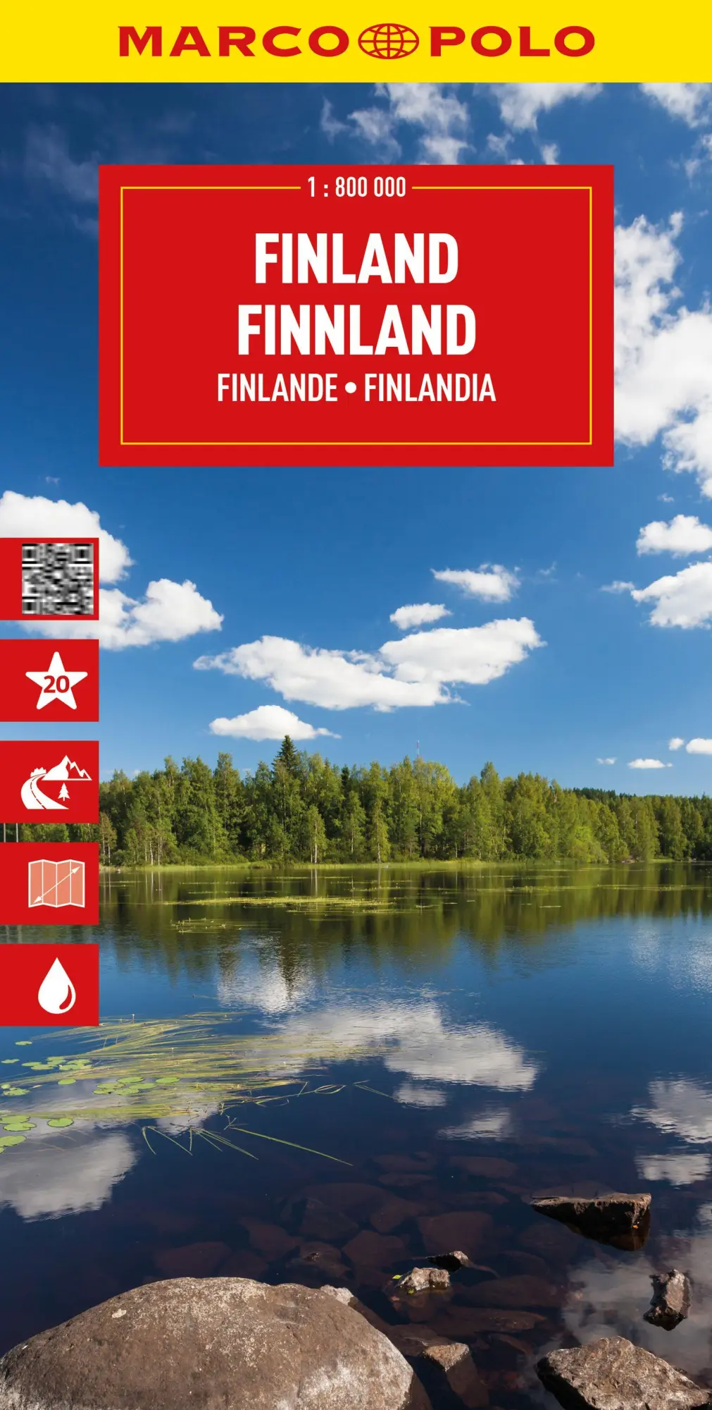 Cover: 9783575022790 | MARCO POLO Reisekarte Finnland 1:800.000 | (Land-)Karte | Deutsch